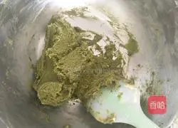 Illustration of how to make two-color cookies 10