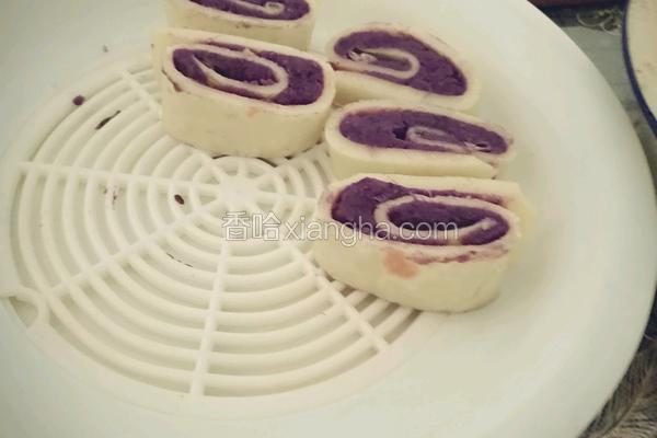 紫薯燕麦卷