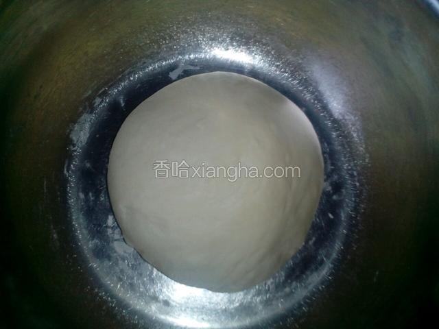 搓圆，盖保鲜膜，放温暖处发酵。
