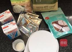 椰蓉小方的做法图解1