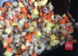 蒸咸米饭的做法图解3
