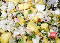 新疆风味菠萝蛋炒饭的做法图解12