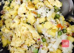 新疆风味菠萝蛋炒饭的做法图解13