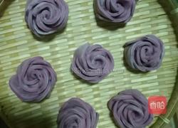 紫薯馒头的做法图解3