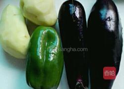 素烧地三鲜的做法图解1