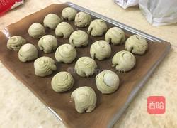 抹茶红豆酥的做法图解15