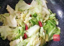 炒莲花白的做法图解5