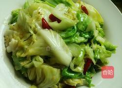 炒莲花白的做法图解6