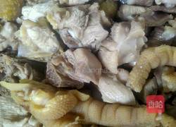 干煸辣子鸡豆角的做法图解1