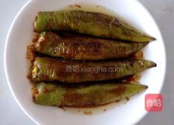 虎皮椒酿五彩土豆泥的做法图解8