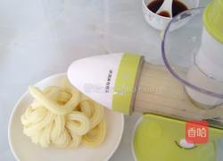 虎皮椒酿五彩土豆泥的做法图解3