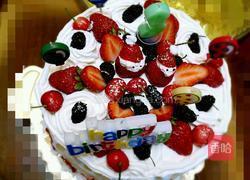 奶油水果蛋糕的做法图解7