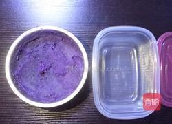 紫薯泥蛋糕盒子的做法图解1