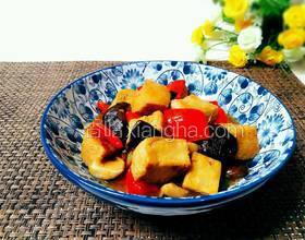 香菇燒凍豆腐