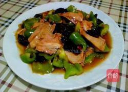 老屋私房菜 甜椒炒肚片的做法图解3