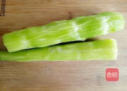 清炒莴笋丝的做法图解3