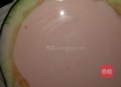 西瓜水蜜桃布丁(不加吉利丁片的)的做法图解12