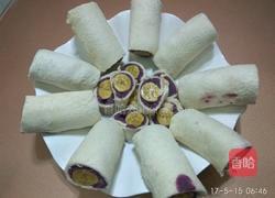 紫薯香蕉卷的做法图解9