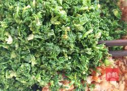 荠菜猪肉馅的做法图解2