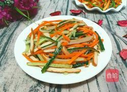 凉拌黄瓜豆干的做法图解9