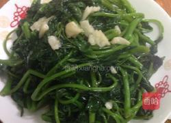 炒红薯芽叶的做法图解6