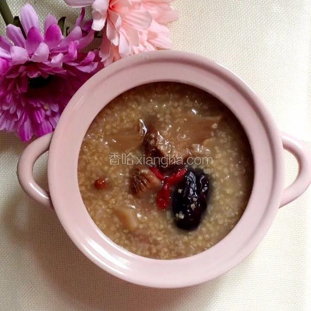 猴头菇红枣小米粥