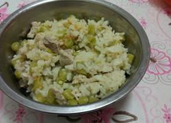 豆角瘦肉饭