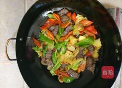 土豆辣椒牛肉盖饭的做法图解6