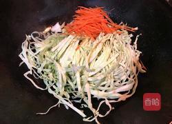 黑芝麻包菜丝的做法图解3