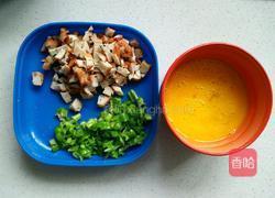 三色炒饭的做法图解3