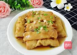 千張包肉的做法圖解1