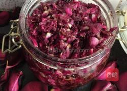 自制玫瑰花酱 美容养颜的做法图解4