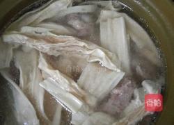 排骨腐竹汤的做法图解3