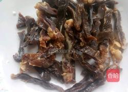 辣椒炒腊鸭心的做法图解1