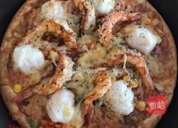 大虾鱼丸披萨的做法图解7