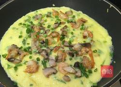 中式~海苔香菇虾仁披萨的做法图解11