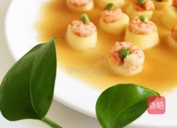 玉子虾仁餐桌上的小清新的做法图解7