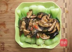 香菇油菜的做法图解8