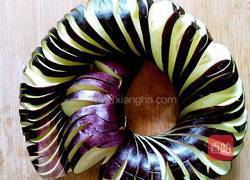 肉末蓑衣茄子的做法图解2