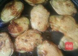 煎茄盒的做法图解9