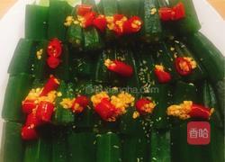 凉拌秋葵的做法图解4