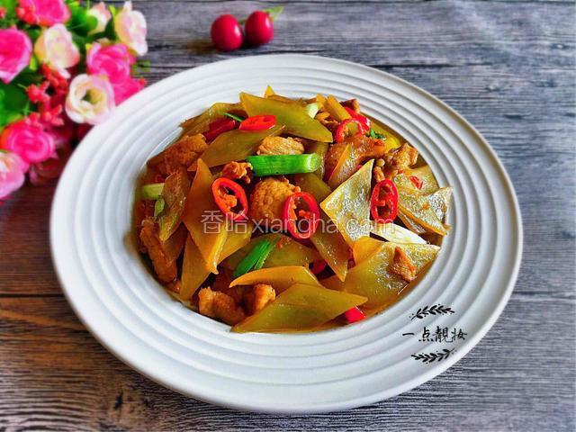 莴笋炒肉