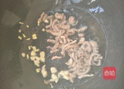 蒜台炒肉的做法图解3