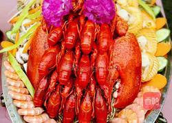 清蒸拼盘虾的做法图解10