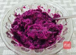 芝士紫薯鸡蛋卷的做法图解4