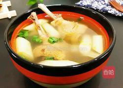 蒲菜飞鸭汤的做法图解11