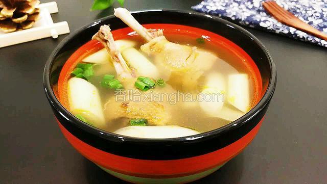 蒲菜飞鸭汤