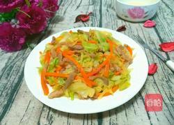 圆白菜炒肉的做法图解10