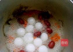 红枣枸杞汤圆的做法图解5