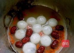 红枣枸杞汤圆的做法图解7